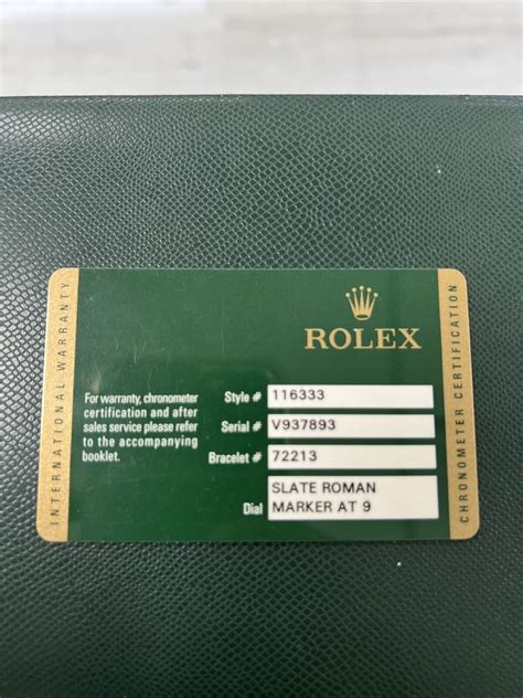 rolex certificate box en tas|Rolex warranty card.